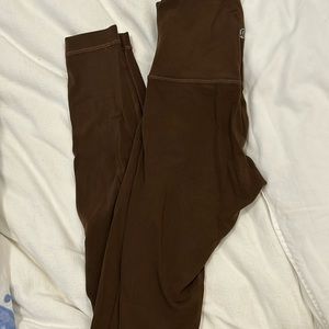 Brown Lululemon leggings